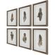 Birds Of A Feather 20 X 15 inch Framed Prints, Set of 6
