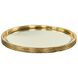 Ringed Brass Tray, Small