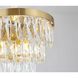 Canada 6 Light 15.57 inch Gold Chandelier Ceiling Light