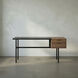 Algeron 66 X 28 inch Matte Black Desk