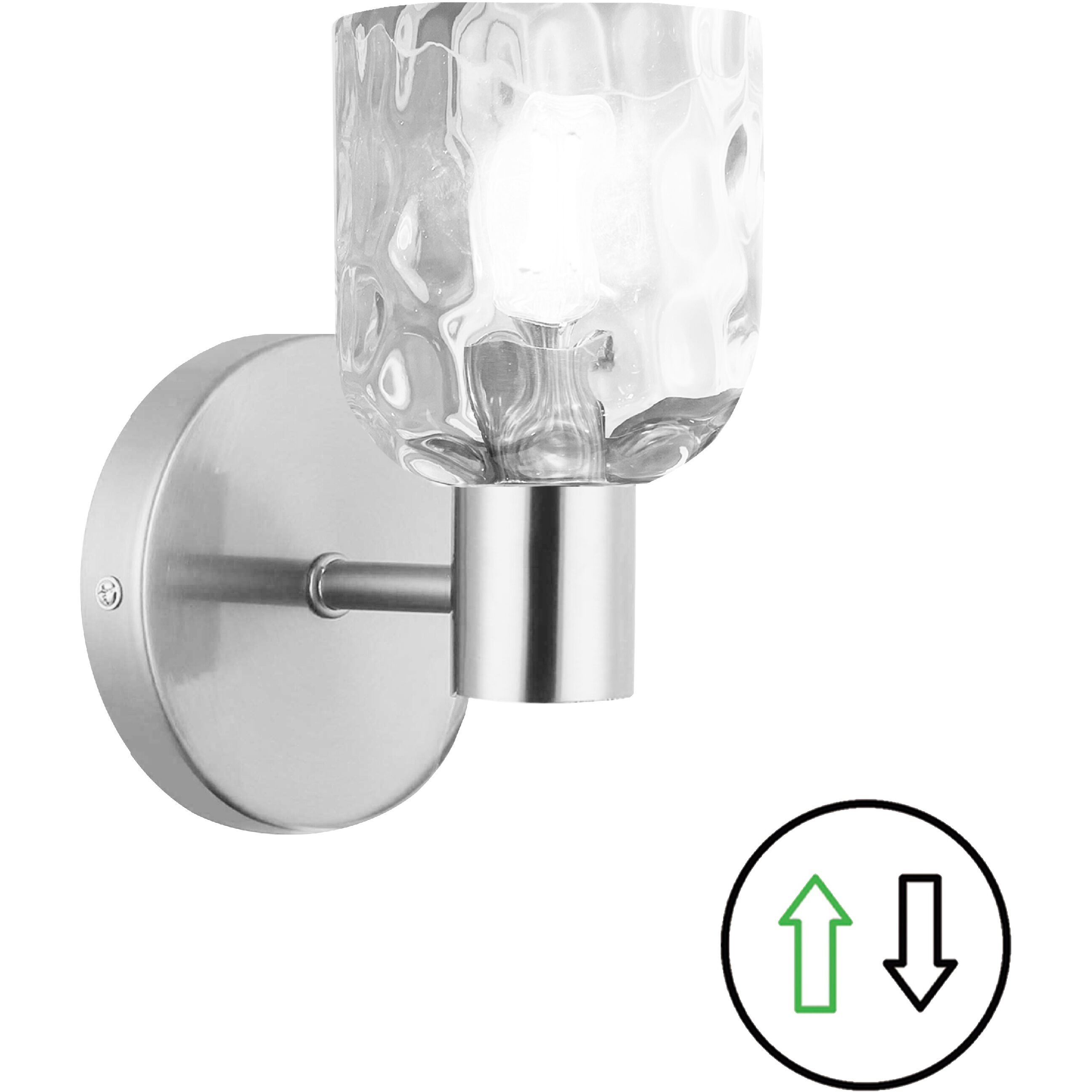 Vallora 1 Light 4.75 inch Bathroom Vanity Light