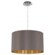 Maserlo 1 Light 15 inch Satin Nickel Pendant Ceiling Light