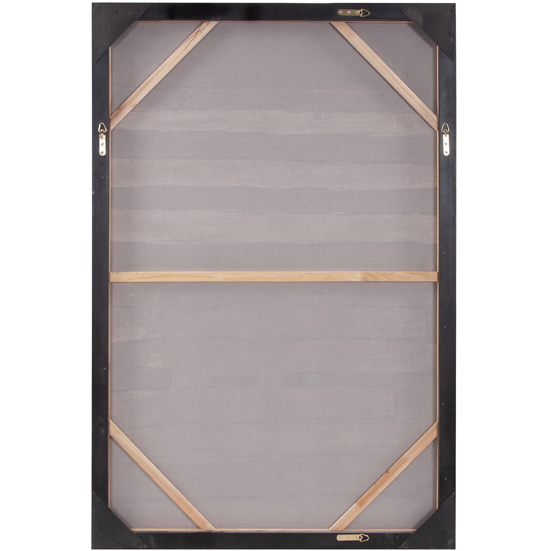 Layers Of Meditation 61.75 X 41.75 inch Hand Painted Canvas