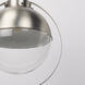 Leighton 15 inch Silver Pendant Light Ceiling Light