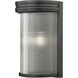 Carnaby 2 Light 8 inch Matte Black Wall Sconce Wall Light
