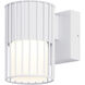 Javon LED 7 inch White Outdoor Lantern
