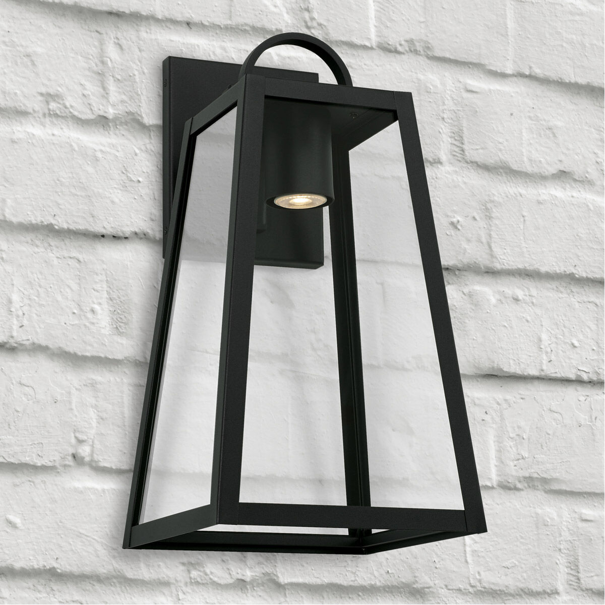 Leighton LED 19.5 inch Black Outdoor Wall Lantern