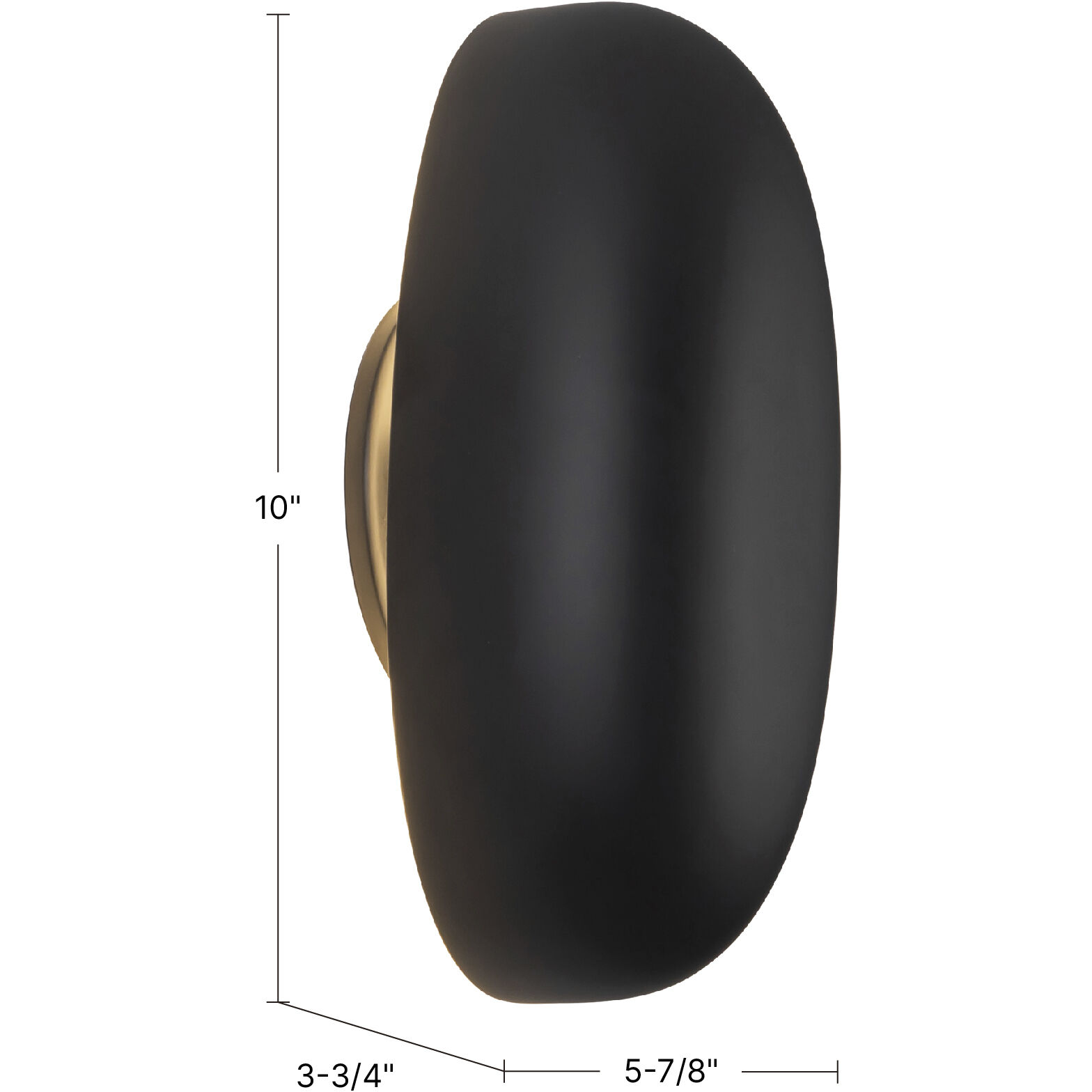 Perle 5.88 inch Vintage Brass ADA Wall Sconce Wall Light