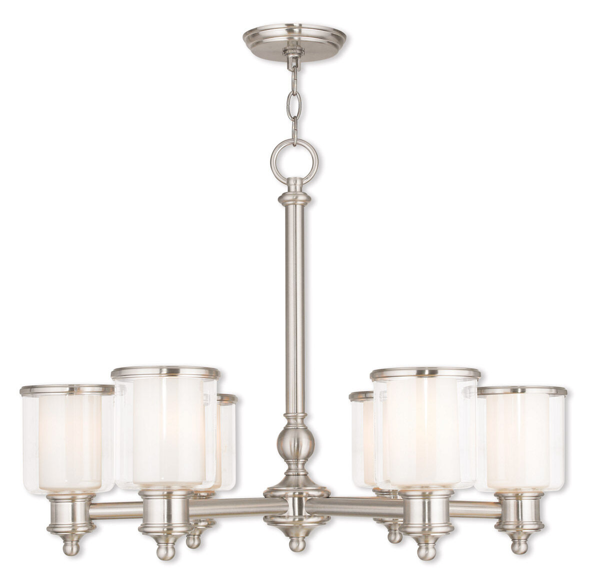 Middlebush 6 Light 28.00 inch Chandelier