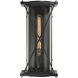 Rockhill 1 Light 19.5 inch Dark Matte Black Outdoor Sconce