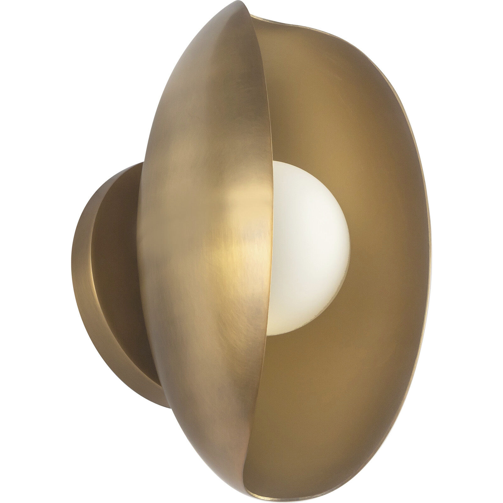 Cortez 5 inch Vintage Brass Bath Vanity Light Wall Light