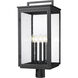 Hartwell 5 Light 26.75 inch Sand Black Outdoor Post Mount Fixture