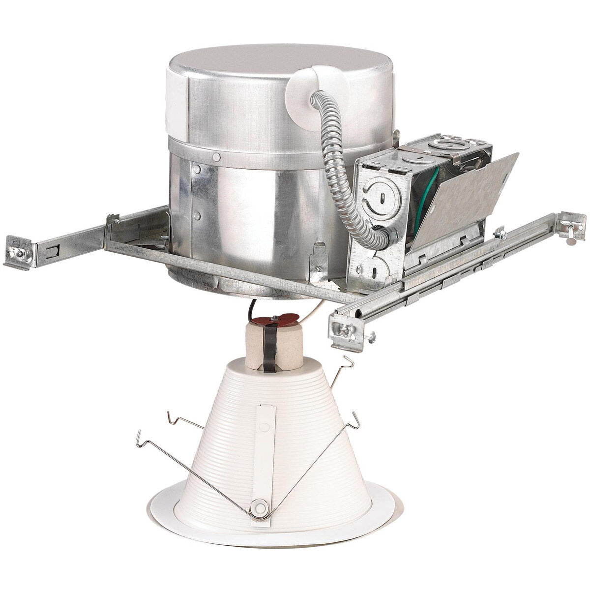 Recessed Lighting Medium A-19 Recessed Housing, 6" New Construction Shallow IC Airtight