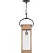 Union Square 1 Light 7 inch Antique Copper Hanging Lantern Ceiling Light, Design Series