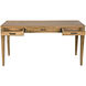 Ambrose 60 X 26 inch Bleached Teak Desk