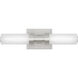 Kiel Bath Vanity Wall Light in Brushed Nickel