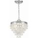 Calypso 3 Light 13 inch Polished Chrome Chandelier Ceiling Light