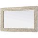 Marlowe 42 X 24 inch Linen White Mirror