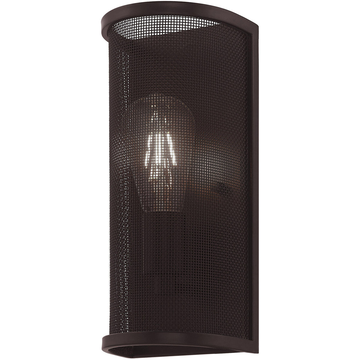 Braddock 1 Light 5 inch Bronze ADA ADA Wall Sconce Wall Light