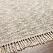 Valeria 90 X 60 inch Light Gray Rug, Rectangle