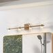 Blake LED 35.5 inch Champagne Gold and Polished Nickel Vanity Light Wall Light