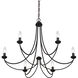 Mirren 6 Light 28 inch Imperial Bronze Chandelier Ceiling Light