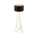 Camporale 60.63 inch 12.00 watt Gold Floor Lamp Portable Light