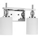 Status 2 Light 14 inch Polished Chrome Bath Vanity Wall Light