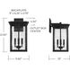 Barrett 4 Light 22 inch Black Outdoor Wall Lantern