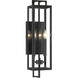 Knoll Road 2 Light 22.88 inch Coal Outdoor Wall Mount, Great Outdoors