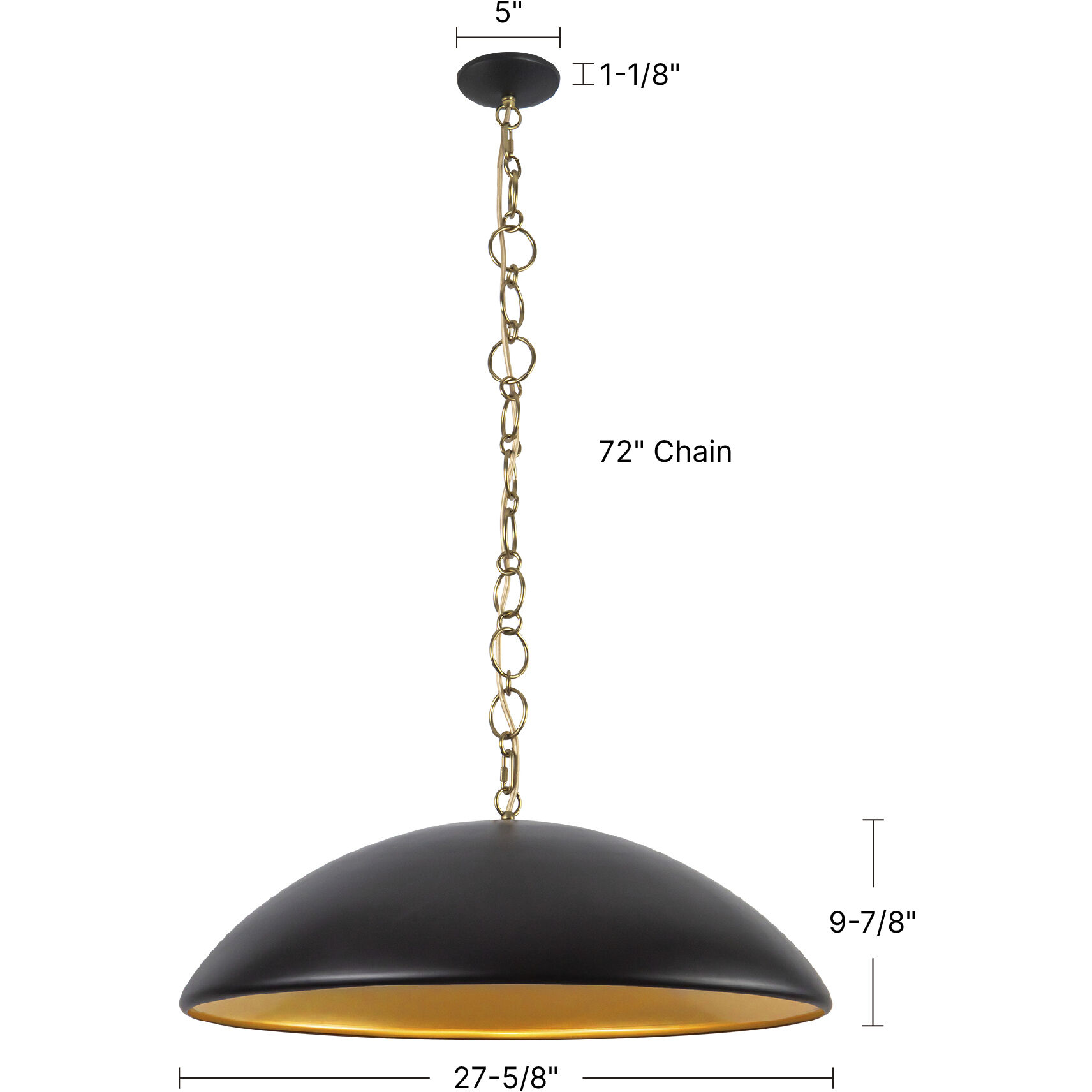 Alora Mood Grant 1 Light 27.63 inch Matte Black Pendant Ceiling Light