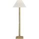 Chapman & Myers Strie 31.5 inch 60 watt Gild Buffet Lamp Portable Light in Linen