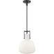 Izel 1 Light 12 inch Oil Rubbed Bronze Pendant Ceiling Light