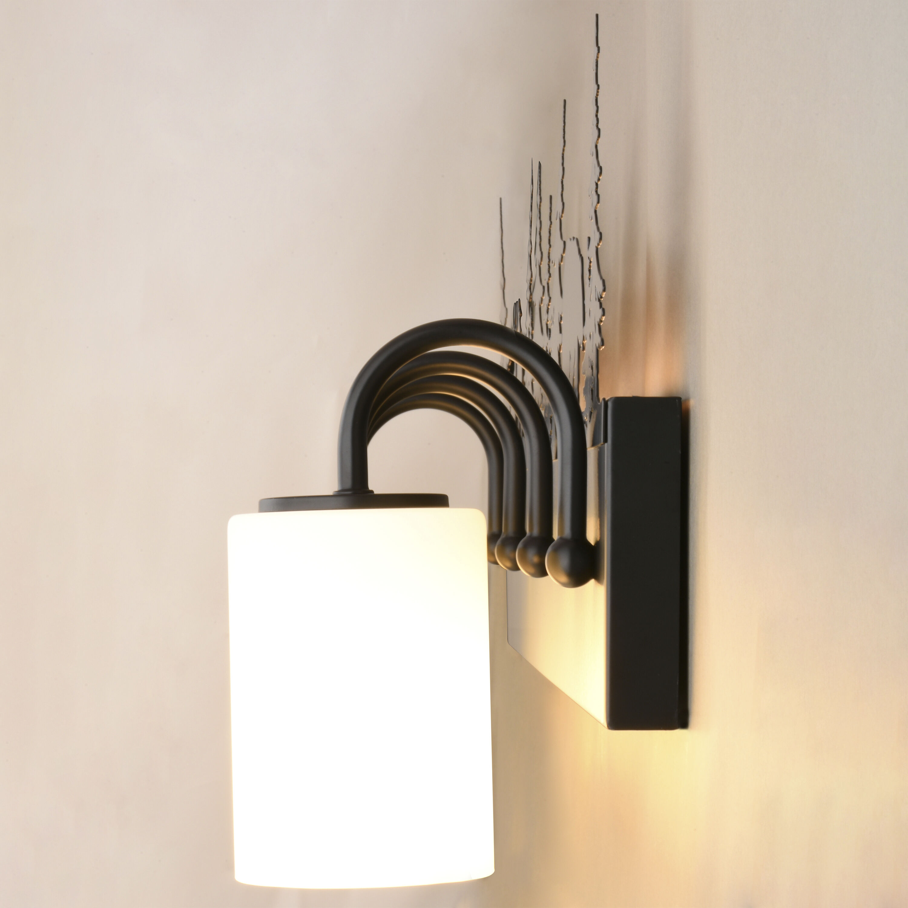 Acadia 4 Light 31.5 inch Bronze Bathroom Light Wall Light