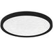 Outskirts LED 15 inch Earth Black Flush Mount Ceiling Light, Medium