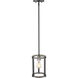 Kirkland 1 Light 7 inch Ashen Barnboard Pendant Ceiling Light