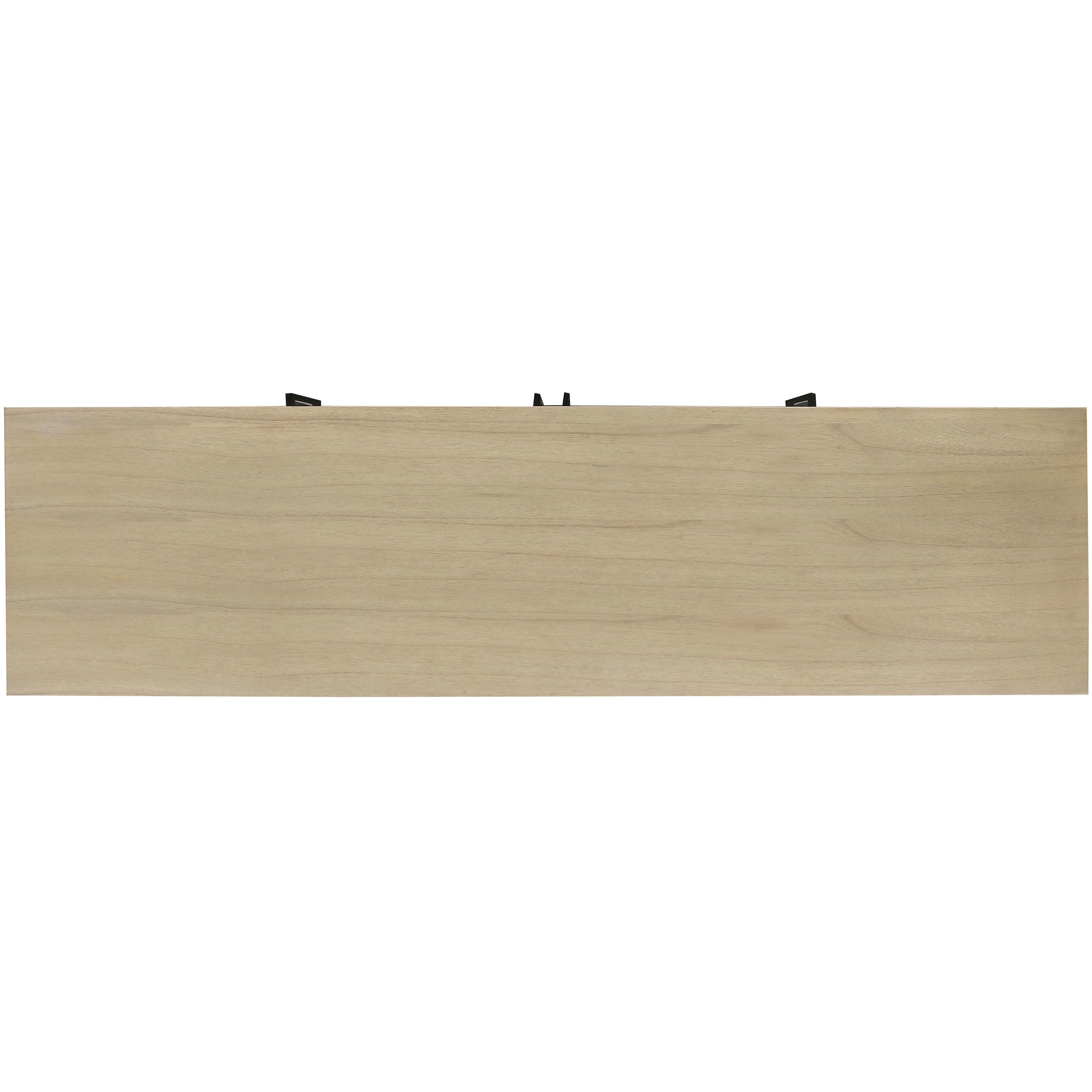 Sunset Harbor Sandy Cove with Beige and Black Credenza