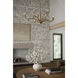 Dorianne 12 Light 34 inch Textured Dusken Brass Chandelier Ceiling Light
