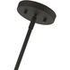 Dakota 7 Light 24 inch Black Pendant Chandelier Ceiling Light
