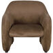 Marx Brown Velvet Occasional Chair