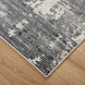 Jasmine 36 X 24 inch Black/Grey Rug in 2 x 3