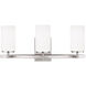Alturas 3 Light 22 inch Brushed Nickel Bath Vanity Wall Sconce Wall Light