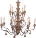 YA Series Natural Chandelier Ceiling Light