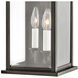 Estate Series Weymouth Outdoor Wall Mount Lantern in Oil Rubbed Bronze, Small