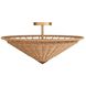 Terrace Natural Flush Mount Ceiling Light
