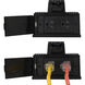 Outdoor Motion Sensor Security 2 Light 6.75 inch Black Outdoor Security Flood Light