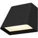 Bull LED 4.63 inch Sand Black Outdoor Wall Sconce