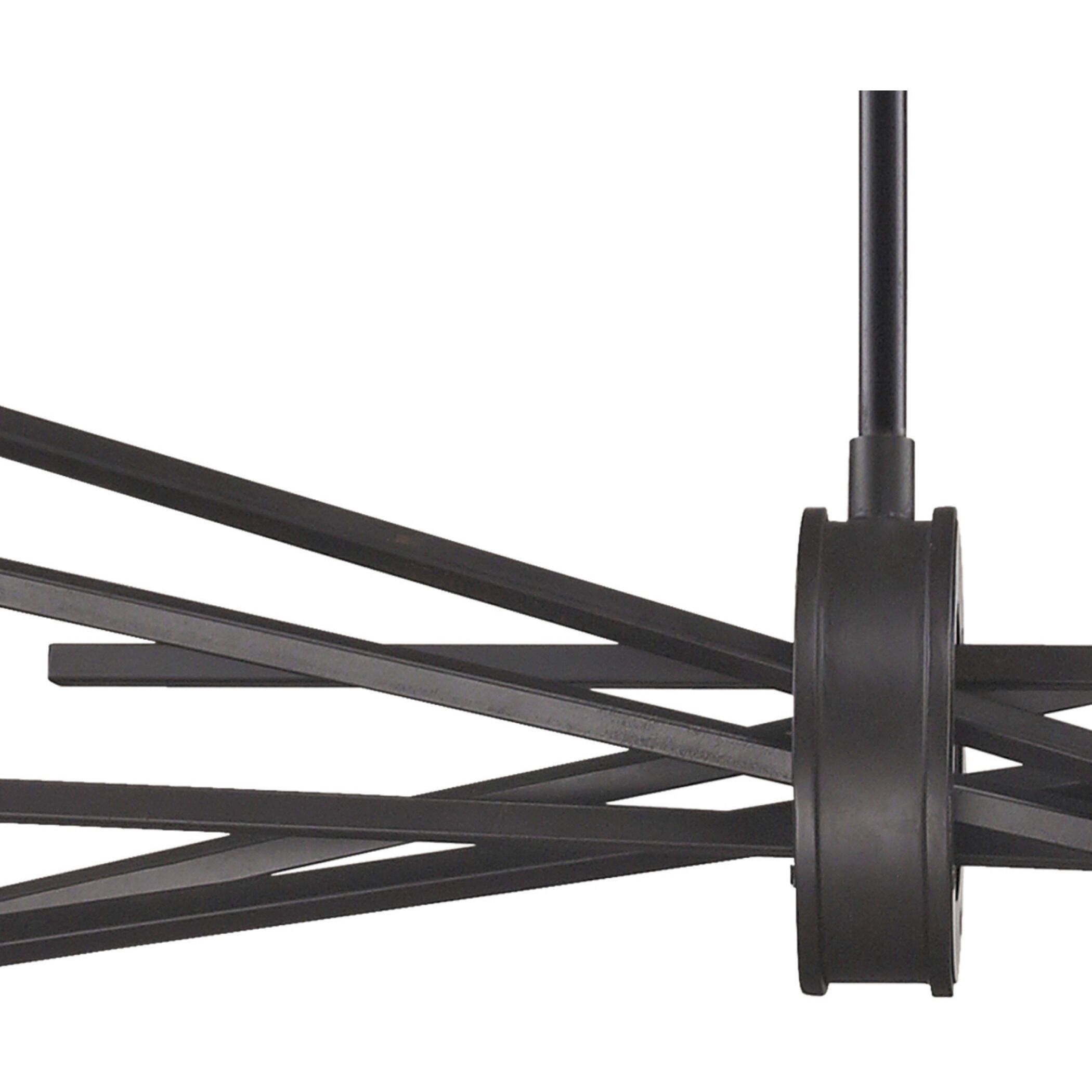 Xenia 6 Light 31 inch Oil Rubbed Bronze Chandelier Ceiling Light