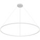 Cerchio Pendant Ceiling Light in White