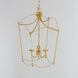 Plumette 3 Light 14 inch Gold Leaf Multi-Light Pendant Ceiling Light